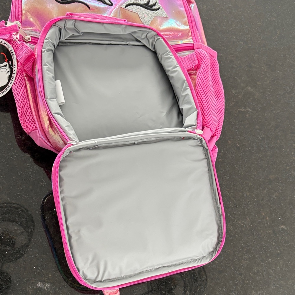 Pink Unicorn Backpack Set - Picture 3 of 3